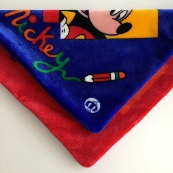 REVERSIBLE Disney Mickey Minnie Throw Pillow COVER Manterol Spain 18x18"Vintage - Picture 6 of 13